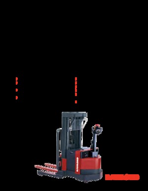 Gyalogkiséretű raklapemelák RAYMOND RSS 40