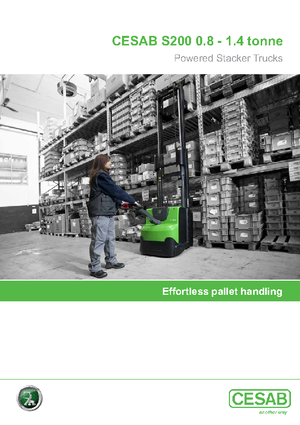 Gyalogkiséretű raklapemelák Cesab S 212 L