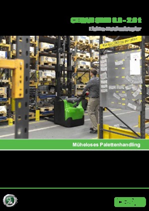 Gyalogkiséretű raklapemelák Cesab S 220 L