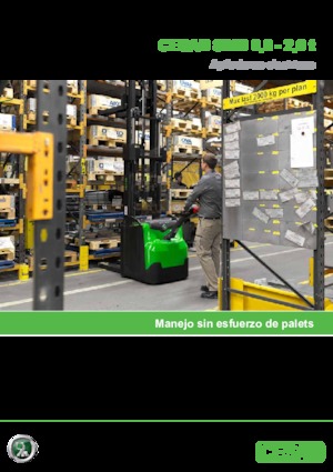 Gyalogkiséretű raklapemelák Cesab S 220 L