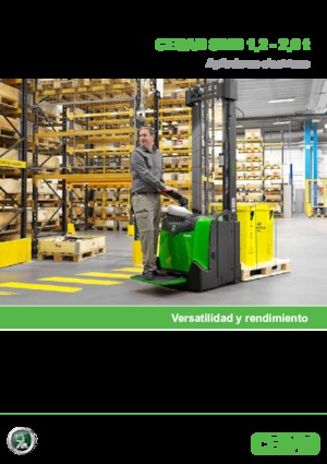 Gyalogkiséretű raklapemelák Cesab S 316 L