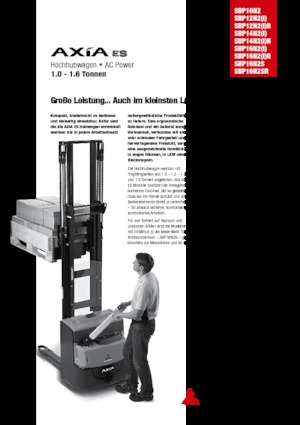 Gyalogkiséretű raklapemelák Mitsubishi SBP12N2iR