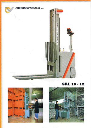 Gyalogkiséretű raklapemelák CVitalia SRL 10/16