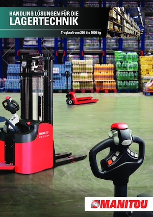 Gyalogkiséretű raklapemelák Manitou Stacky 10 S 16