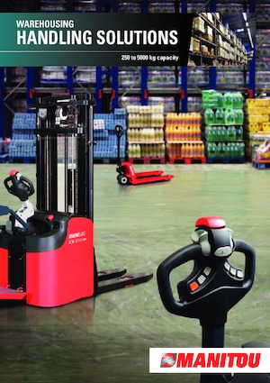 Gyalogkiséretű raklapemelák Manitou Stacky 10 S 16