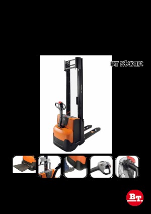 Gyalogkiséretű raklapemelák BT SWE 120