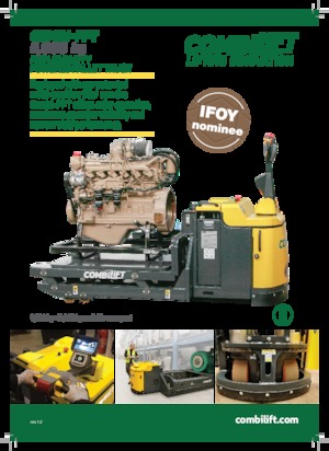 Gyslogkiséretű villástargoncák Combi-Lift Combi PPT 8000