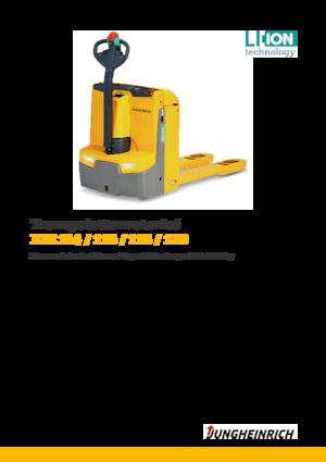 Gyslogkiséretű villástargoncák Jungheinrich EJE 114