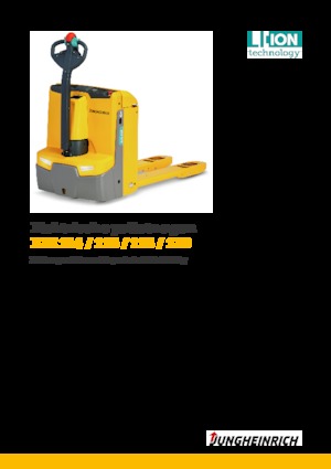 Gyslogkiséretű villástargoncák Jungheinrich EJE 114