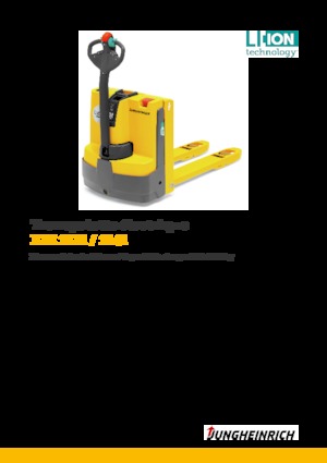 Gyslogkiséretű villástargoncák Jungheinrich EJE 114i