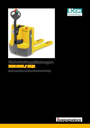 Gyslogkiséretű villástargoncák Jungheinrich EJE 114i