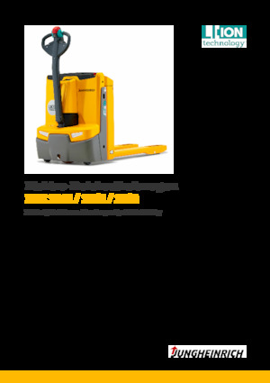 Gyslogkiséretű villástargoncák Jungheinrich EJE 116i