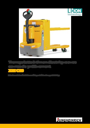 Gyslogkiséretű villástargoncák Jungheinrich EJE C20