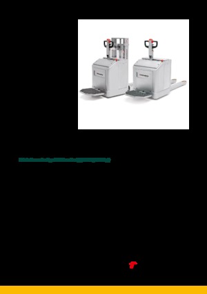 Gyslogkiséretű villástargoncák Jungheinrich EJE i25