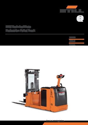 Gyslogkiséretű villástargoncák Still EXG 10