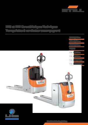 Gyslogkiséretű villástargoncák Still EXU 22