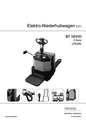 Gyslogkiséretű villástargoncák BT LPE 200-6