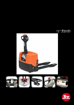 Gyslogkiséretű villástargoncák BT LWE 130