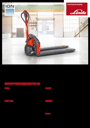 Gyslogkiséretű villástargoncák Linde MT12 