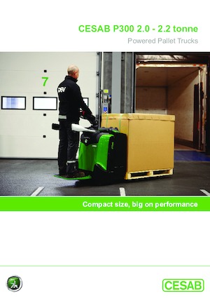 Gyslogkiséretű villástargoncák Cesab P 322