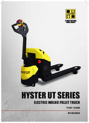 Gyslogkiséretű villástargoncák Hyster P1.5UT