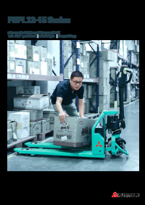 Gyslogkiséretű villástargoncák Mitsubishi PBPL12 IPTP 680 × 1000