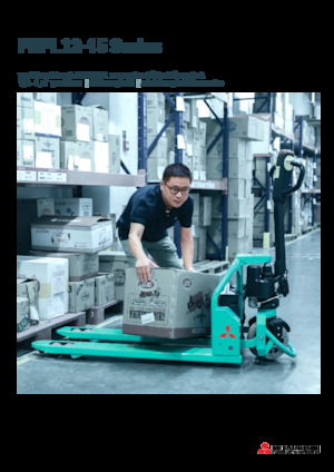 Gyslogkiséretű villástargoncák Mitsubishi PBPL12 JPTP 680 × 1220