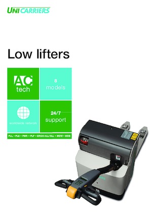 Gyslogkiséretű villástargoncák UniCarriers PLL 180