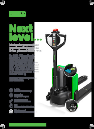 Gyslogkiséretű villástargoncák Cesab PO 31i