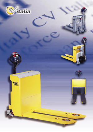 Gyslogkiséretű villástargoncák CVitalia TSE 16