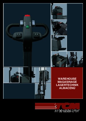 Gyalogkiséretű raklapemelák TCM PSL 12 ac