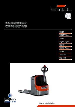 Gyslogkiséretű villástargoncák Still EXU 18