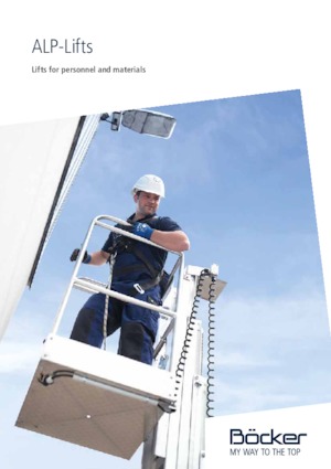 Gumikerekes vertikális emelésű munkaállványok ALP-Lift PHCI-XK 940