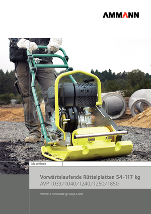Egyirányú vibrolapok Ammann AVP 1240