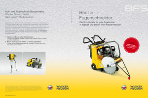 Burkolatvágók Wacker BFS 1345 AB