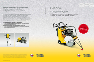 Burkolatvágók Wacker BFS 1345 AB