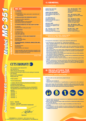 Burkolatvágók Cuts Diamant MC 351 HD