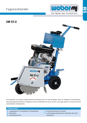 Burkolatvágók weber mt SM 57-2