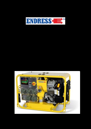 Benzines generátorok Endress ESE 1304 DBG ES  DIN