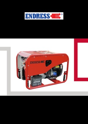 Benzines generátorok Endress ESE 1306 DHG-GT ES ISO Duplex
