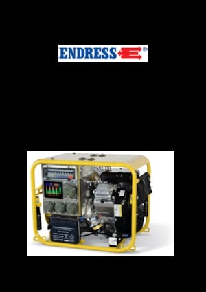 Benzines generátorok Endress ESE 954 DBG ES DIN