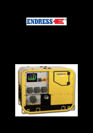 Benzines generátorok Endress ESE 957 DBG ES DIN Super Silent