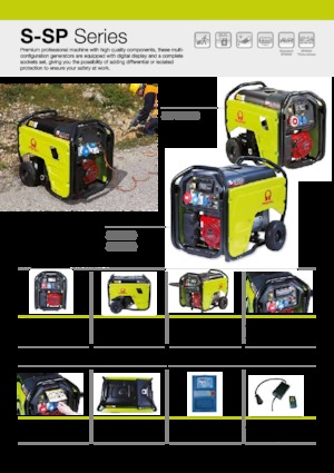 Benzines generátorok PRAMAC Lifter S 5000