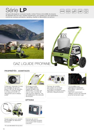 Benzines generátorok PRAMAC Lifter SP 8000