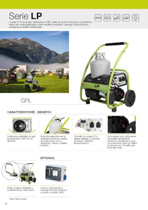 Benzines generátorok PRAMAC Lifter SP 8000