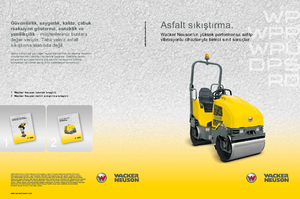 Egyirányú vibrolapok Wacker Neuson WP 1030 A