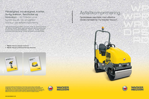 Egyirányú vibrolapok Wacker Neuson WP 1030 A