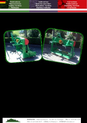 Palántafelszedők Basrijs Plantslifter BRS/D220G