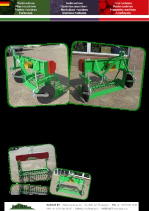 Palántafelszedők Basrijs Plantslifter BRS/E135