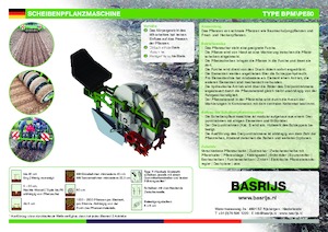 Ültetőgépek Basrijs Disc planter 560